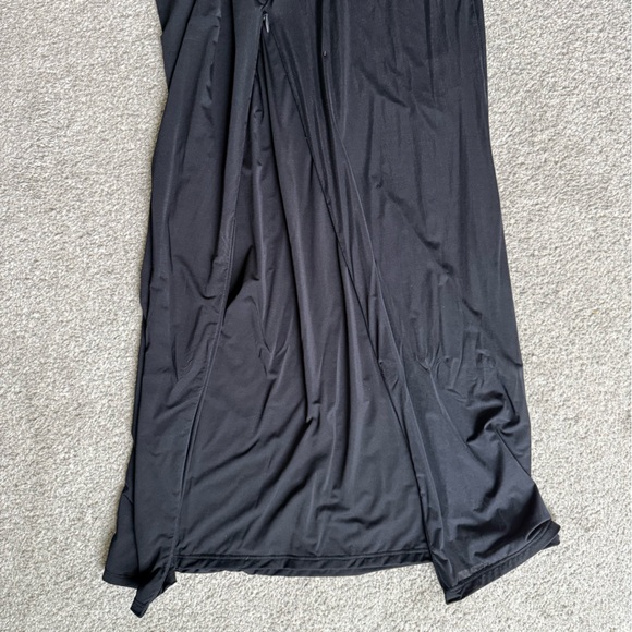 NWT - SWAROVSKI X SKIMS JELLY SHEER CAMI LONG DRESS | ONYX - Picture 5 of 5